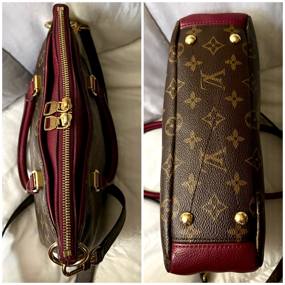 👑✅PRICE FIRM✅AUTHENTIC Louis Vuitton Pallas BB. NO STRAP - Picture 5 of 17